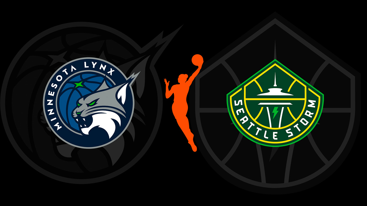Minnesota Lynx vs Seattle Storm poster Minnesota Lynx vs Seattle Storm poster