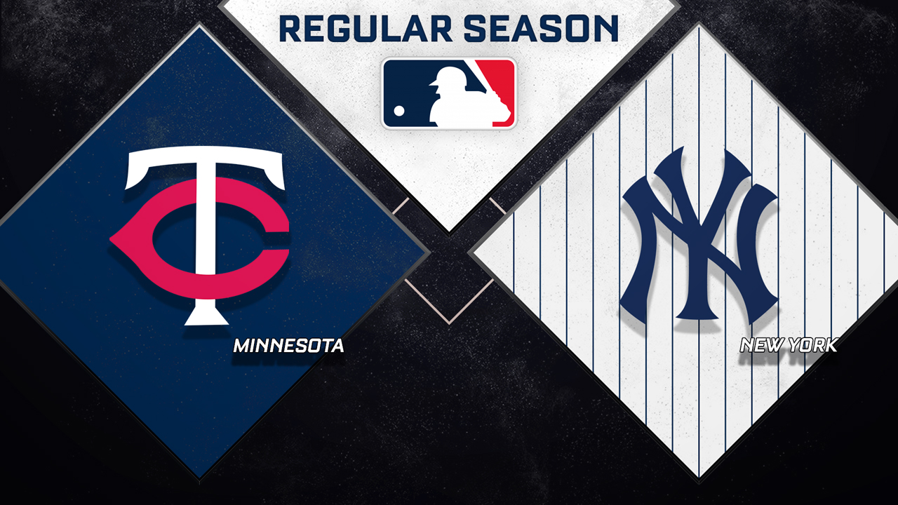 Minnesota Twins vs New York Yankees poster Minnesota Twins vs New York Yankees poster