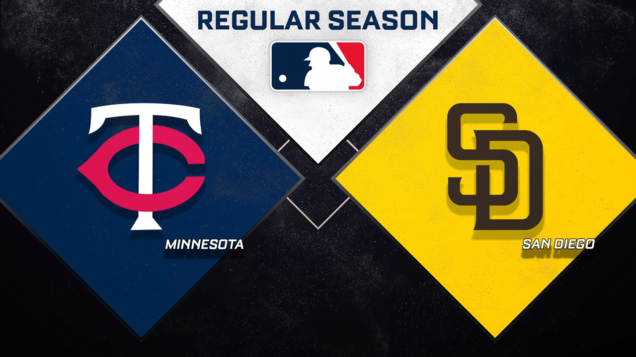 Minnesota Twins vs San Diego Padres poster Minnesota Twins vs San Diego Padres poster