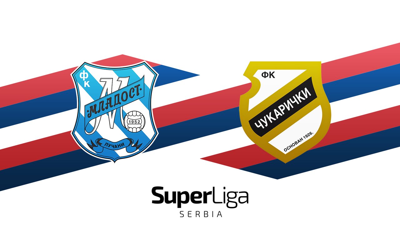Mladost Lučani vs Čukarički poster Mladost Lučani vs Čukarički poster