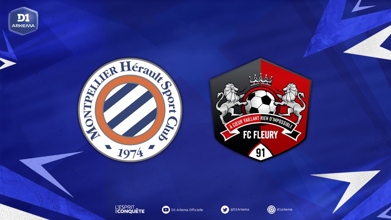 Montpellier Women vs FC Fleury 91 Women poster Montpellier Women vs FC Fleury 91 Women poster