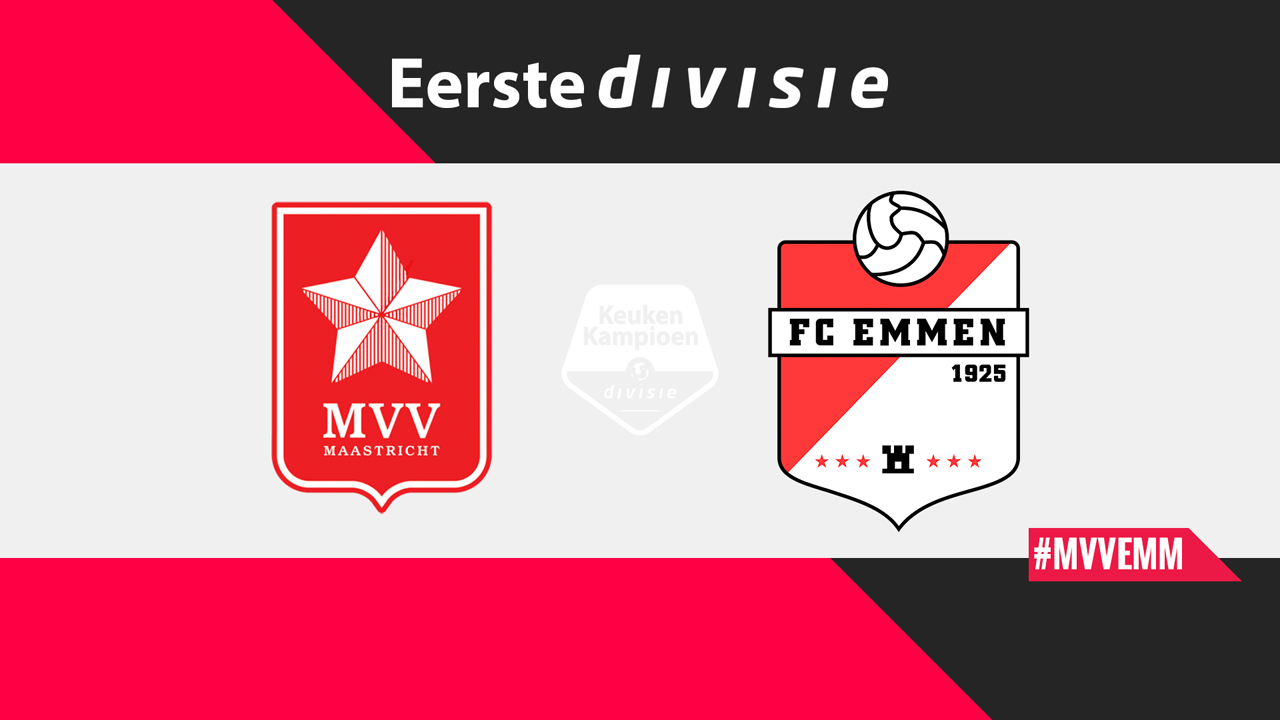 MVV Maastricht vs FC Emmen poster MVV Maastricht vs FC Emmen poster