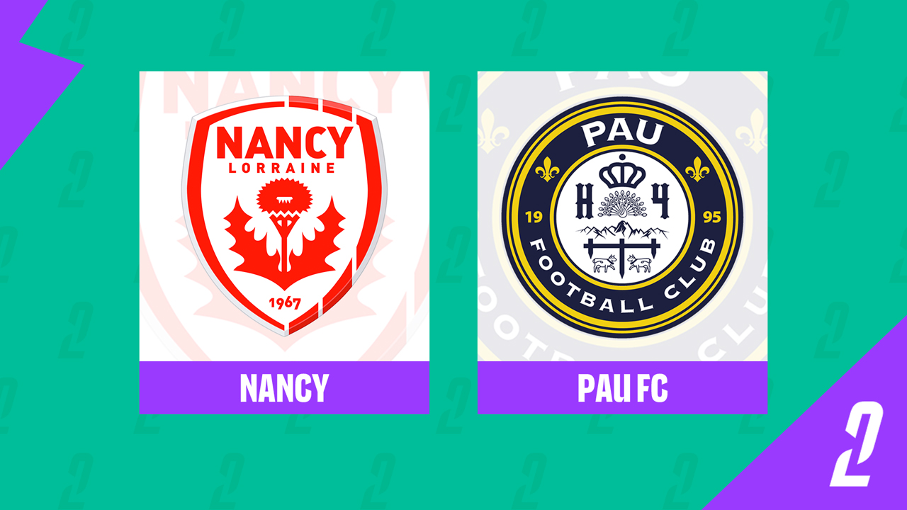 Nancy Lorraine vs Pau FC poster Nancy Lorraine vs Pau FC poster