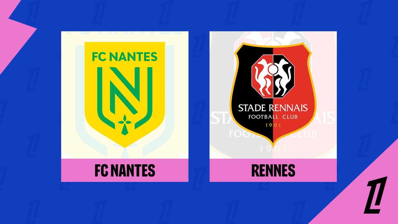 Nantes vs Rennes poster Nantes vs Rennes poster
