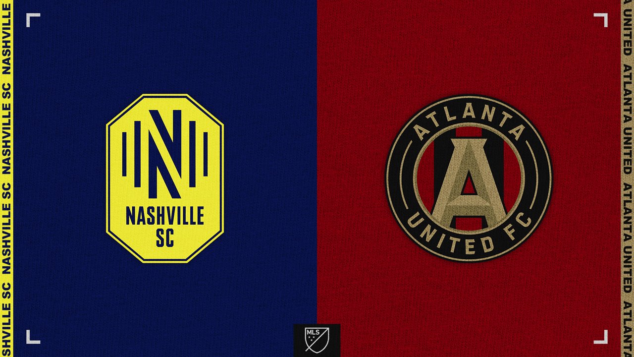 Nashville SC vs Atlanta United poster Nashville SC vs Atlanta United poster