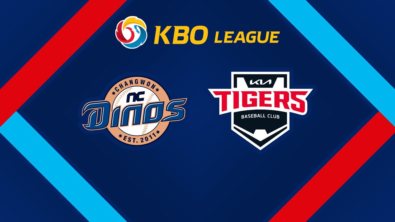 NC Dinos vs Kia Tigers poster NC Dinos vs Kia Tigers poster