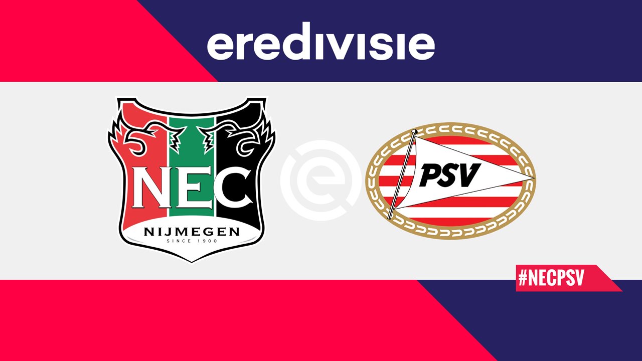 NEC Nijmegen vs PSV Eindhoven poster NEC Nijmegen vs PSV Eindhoven poster