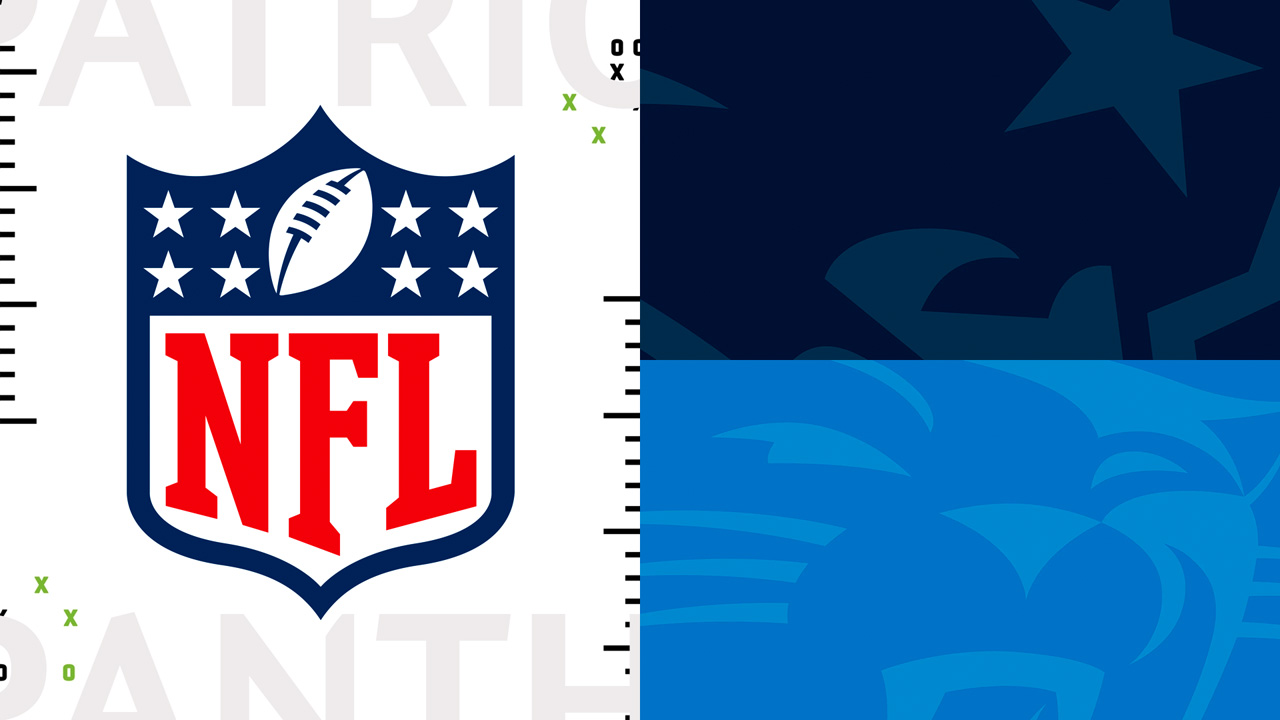 New England Patriots vs Carolina Panthers poster