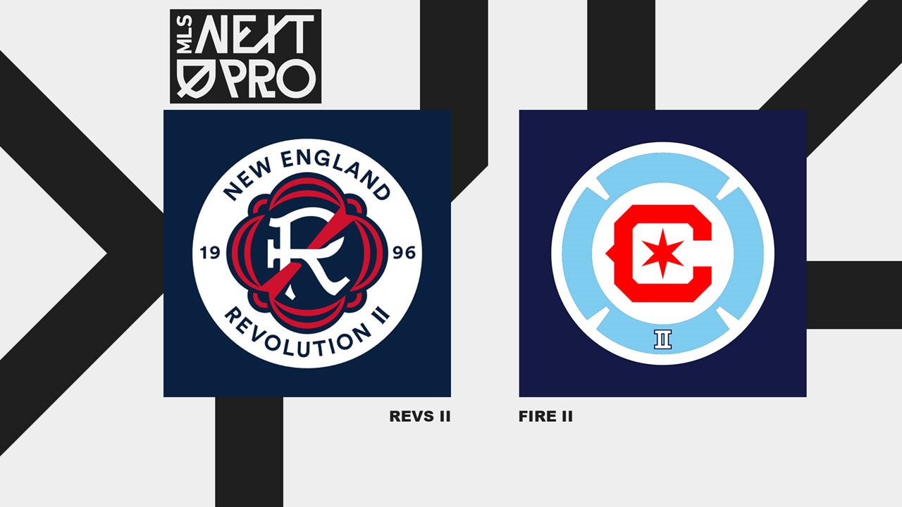 New England Revolution II vs Chicago Fire II poster