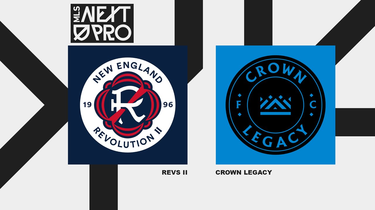 New England Revolution II vs Crown Legacy poster