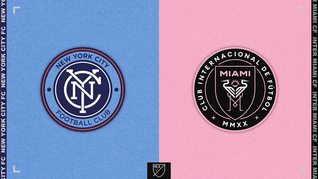 New York City FC vs Inter Miami poster New York City FC vs Inter Miami poster