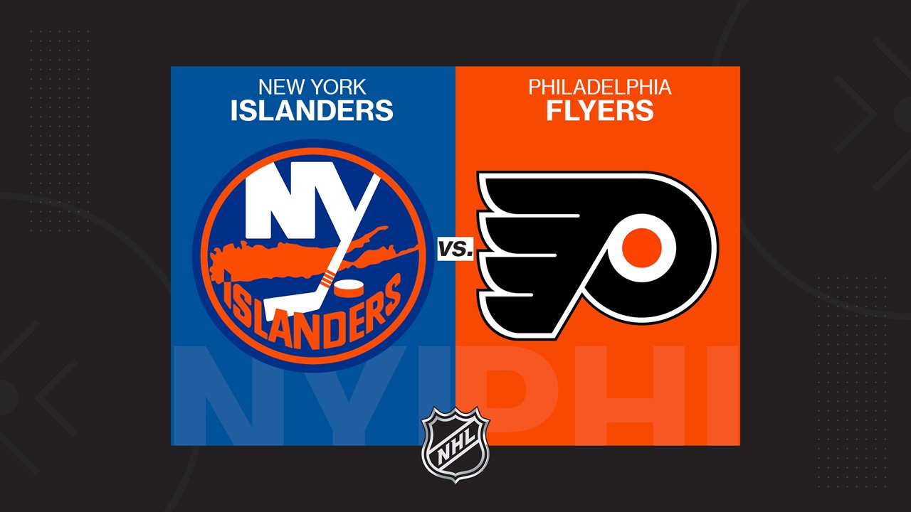 New York Islanders vs Philadelphia Flyers poster