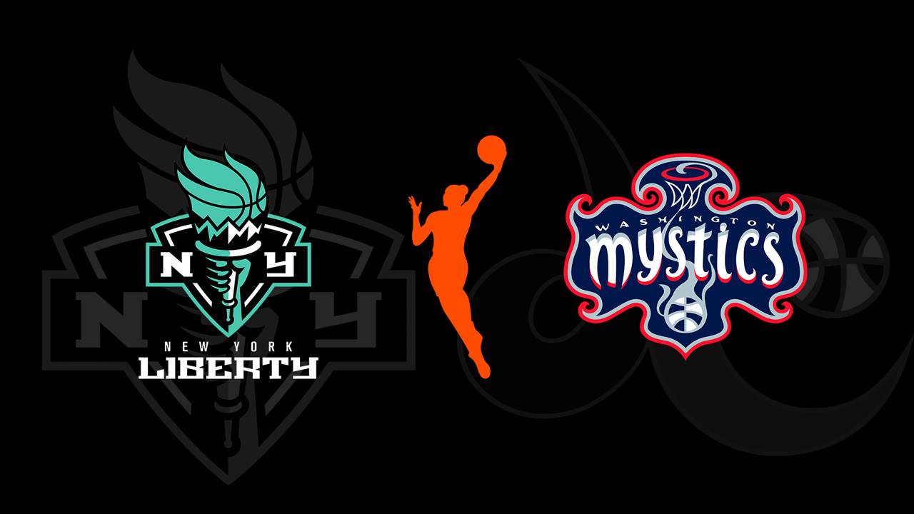 New York Liberty vs Washington Mystics poster New York Liberty vs Washington Mystics poster