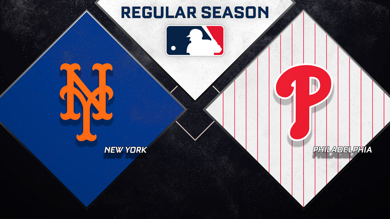 New York Mets vs Philadelphia Phillies poster New York Mets vs Philadelphia Phillies poster