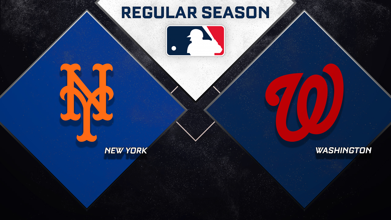 New York Mets vs Washington Nationals poster New York Mets vs Washington Nationals poster