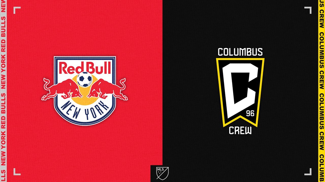 New York Red Bulls vs Columbus Crew poster New York Red Bulls vs Columbus Crew poster