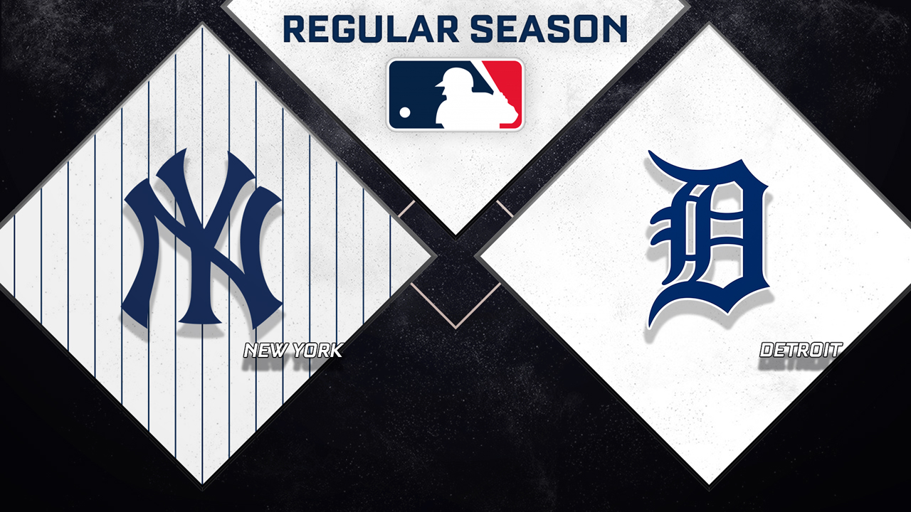 New York Yankees vs Detroit Tigers poster New York Yankees vs Detroit Tigers poster