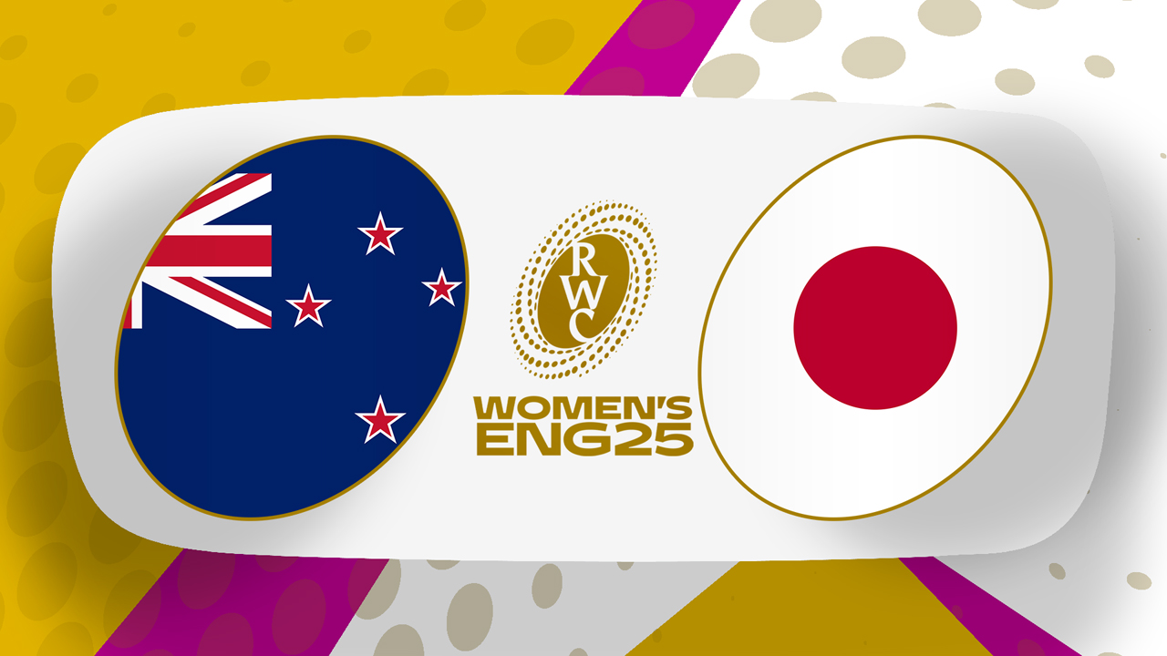 New Zealand Rugby Women vs Japan Rugby Women poster New Zealand Rugby Women vs Japan Rugby Women poster