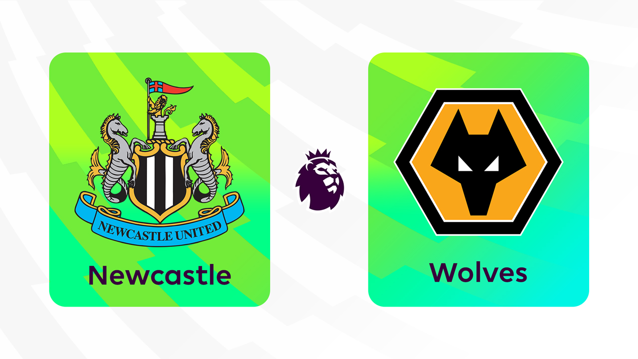 Newcastle United vs Wolverhampton Wanderers poster Newcastle United vs Wolverhampton Wanderers poster