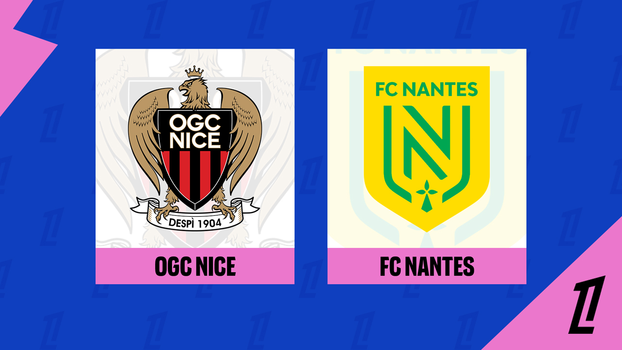 Nice vs Nantes poster Nice vs Nantes poster