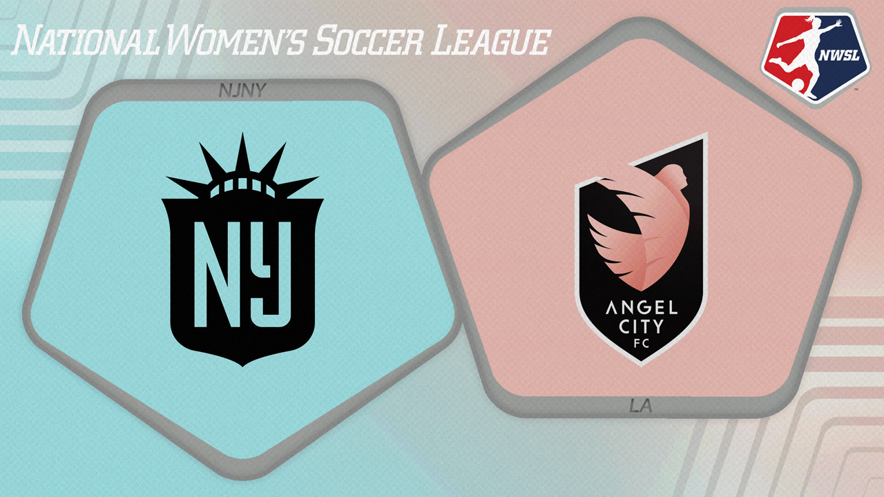 NJ/NY Gotham vs Angel City poster NJ/NY Gotham vs Angel City poster