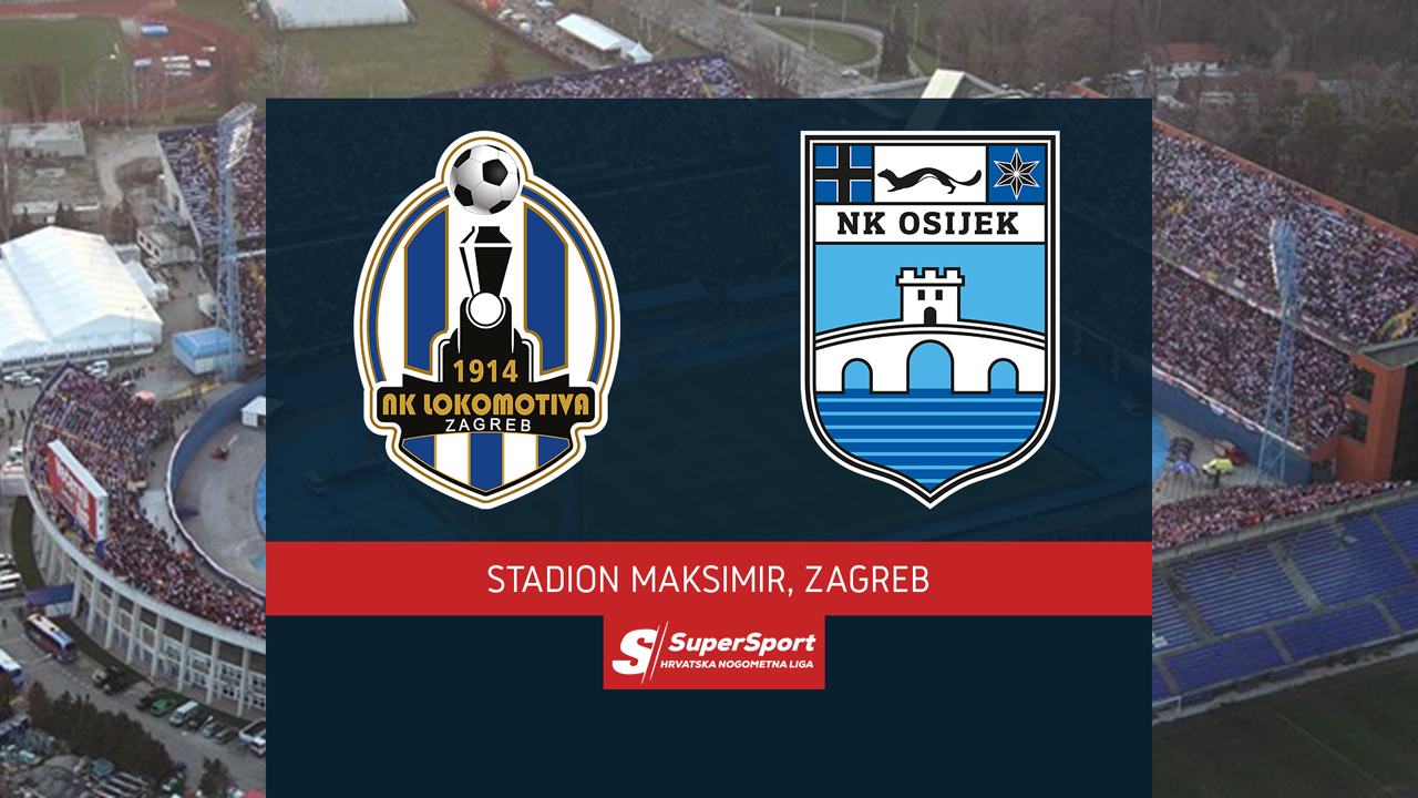 NK Lokomotiva vs Osijek poster NK Lokomotiva vs Osijek poster