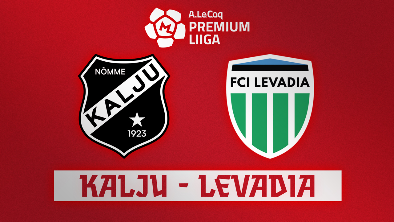Nõmme Kalju vs Levadia Tallinn poster Nõmme Kalju vs Levadia Tallinn poster