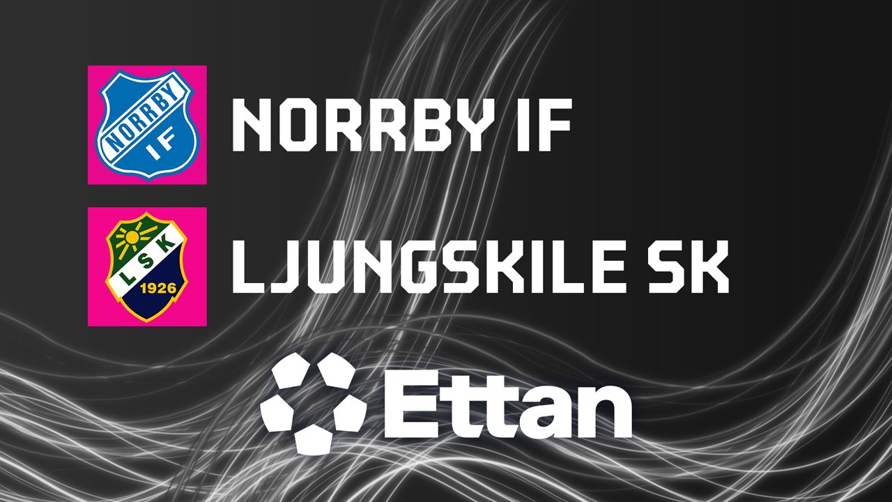Norrby vs Ljungskile poster Norrby vs Ljungskile poster