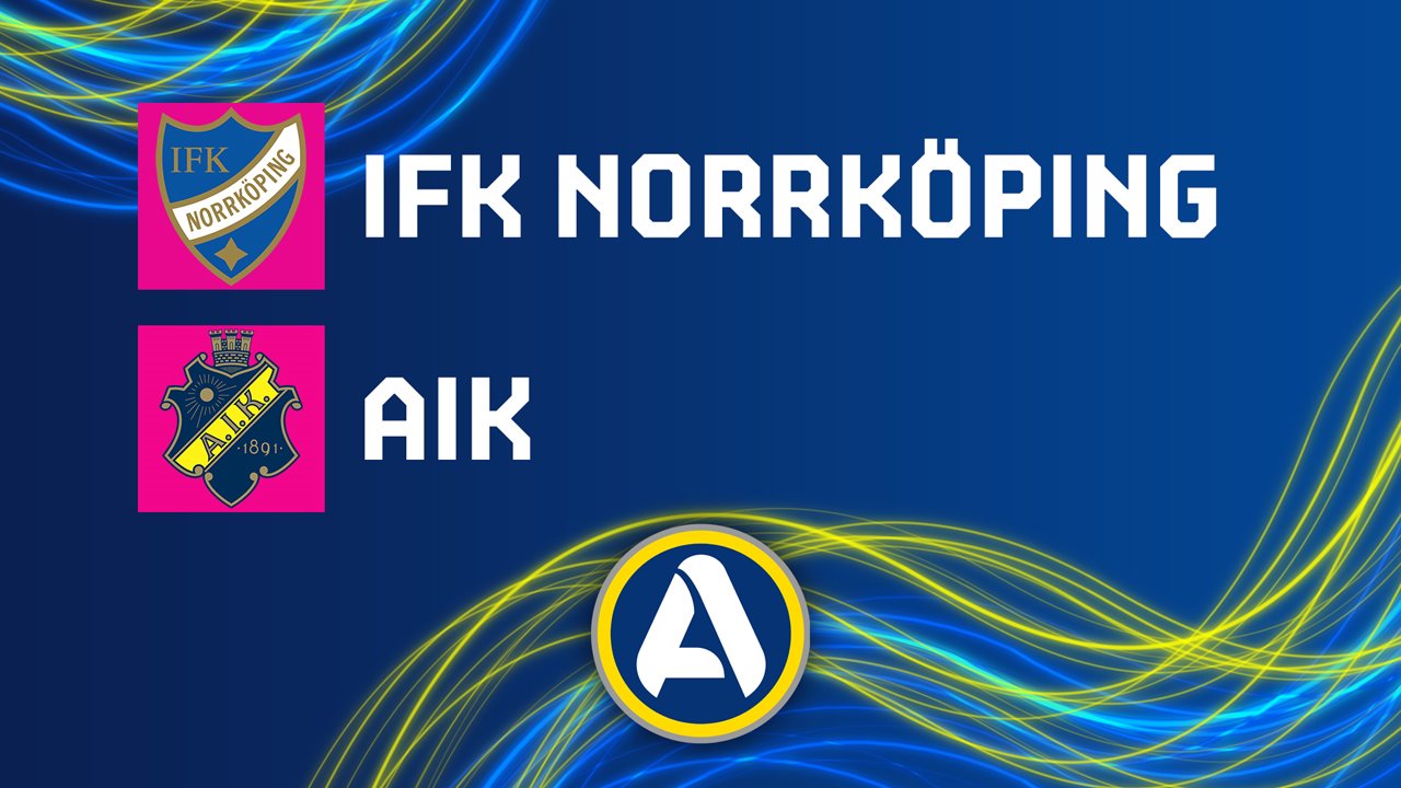 Norrkoping vs AIK poster Norrkoping vs AIK poster