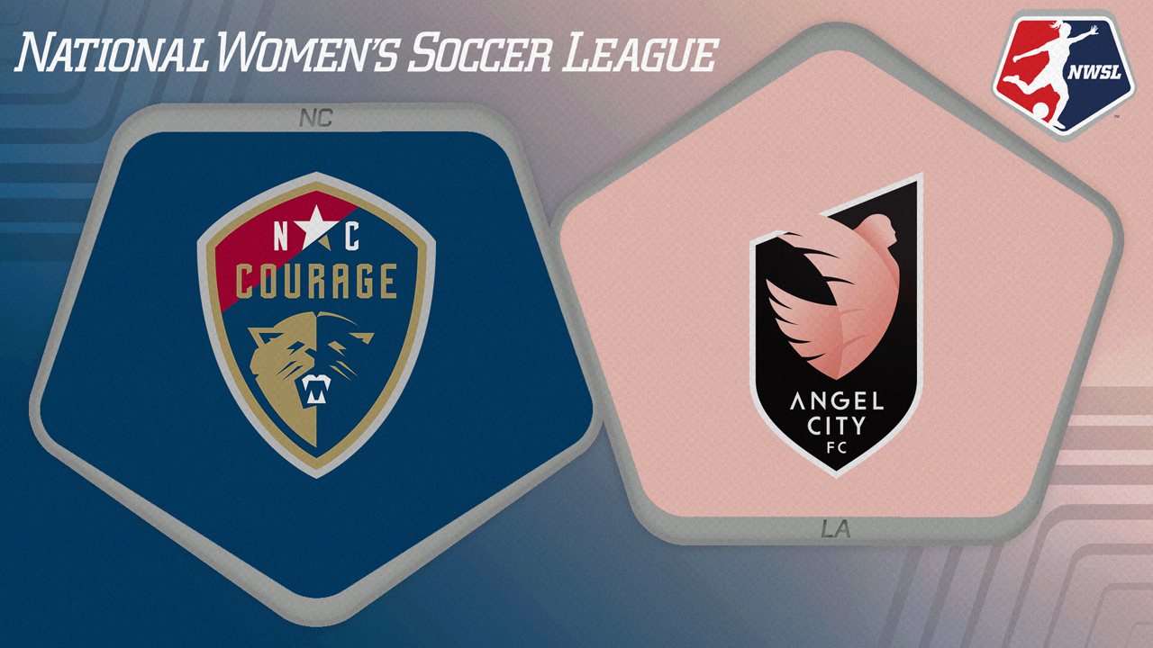 North Carolina Courage vs Angel City poster North Carolina Courage vs Angel City poster