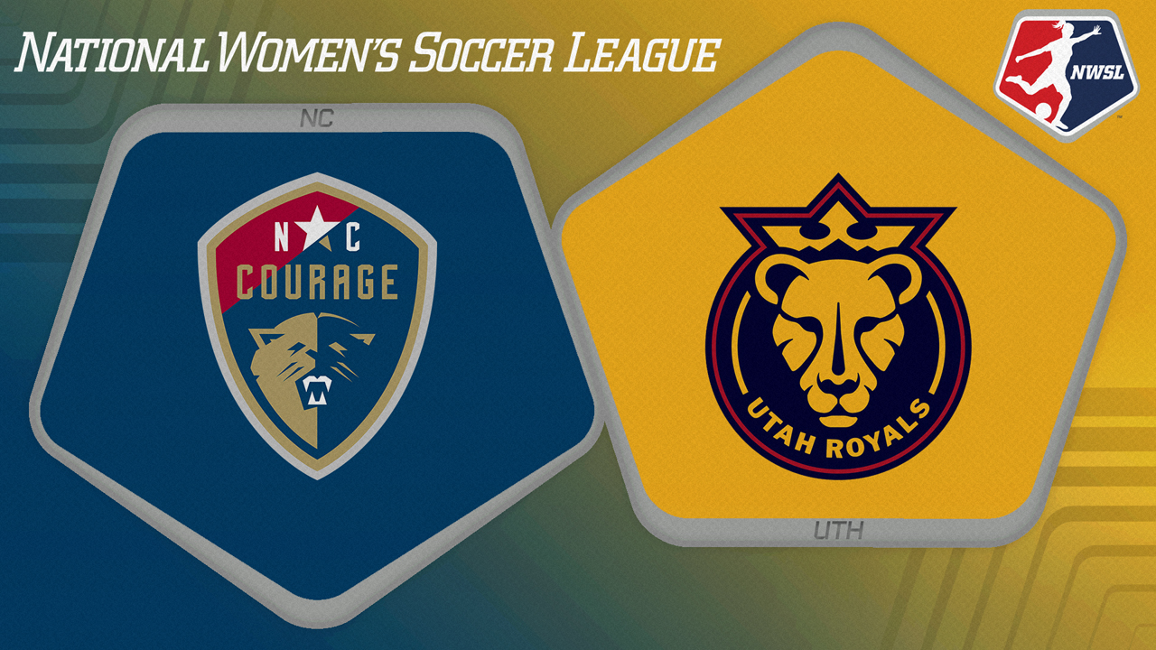 North Carolina Courage vs Utah Royals poster North Carolina Courage vs Utah Royals poster