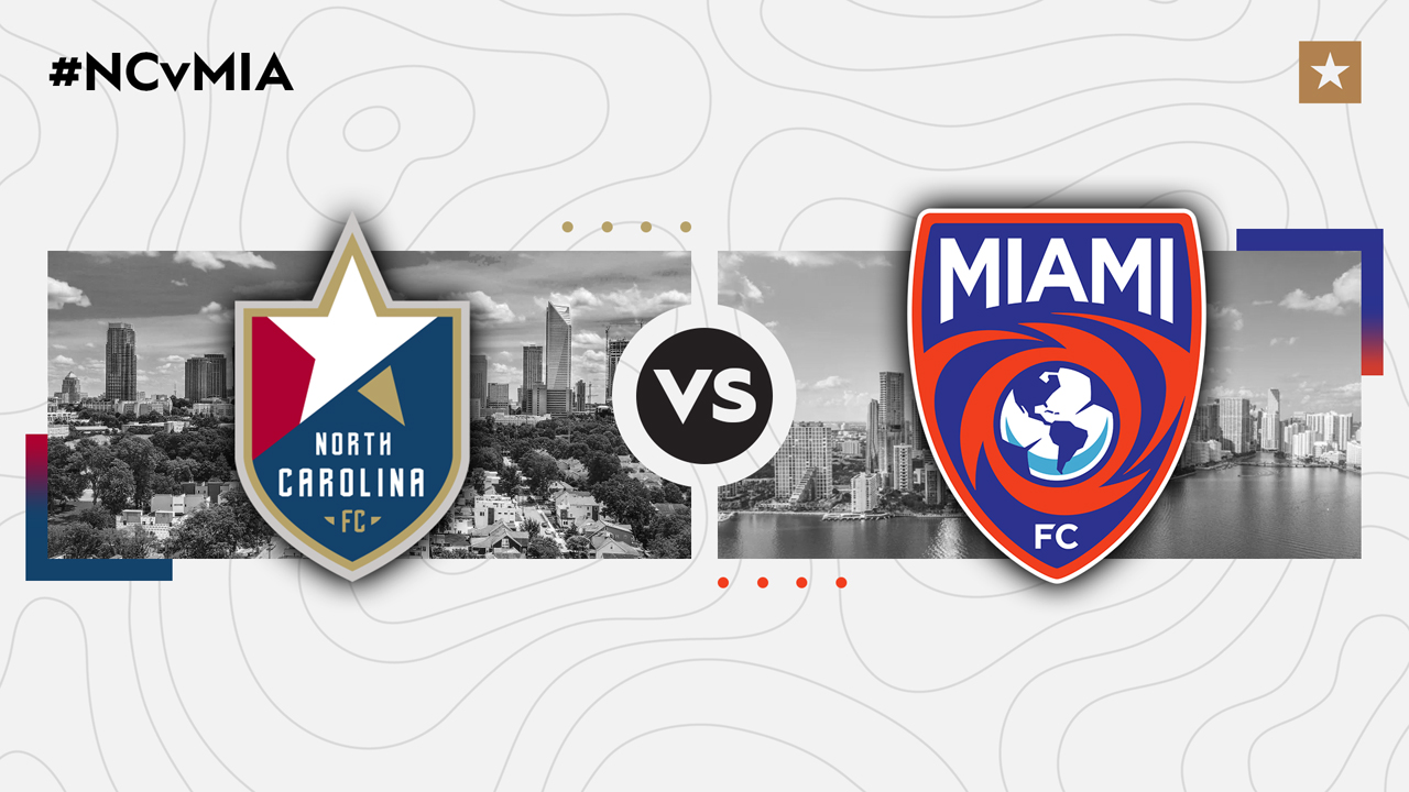 North Carolina FC vs Miami FC poster North Carolina FC vs Miami FC poster