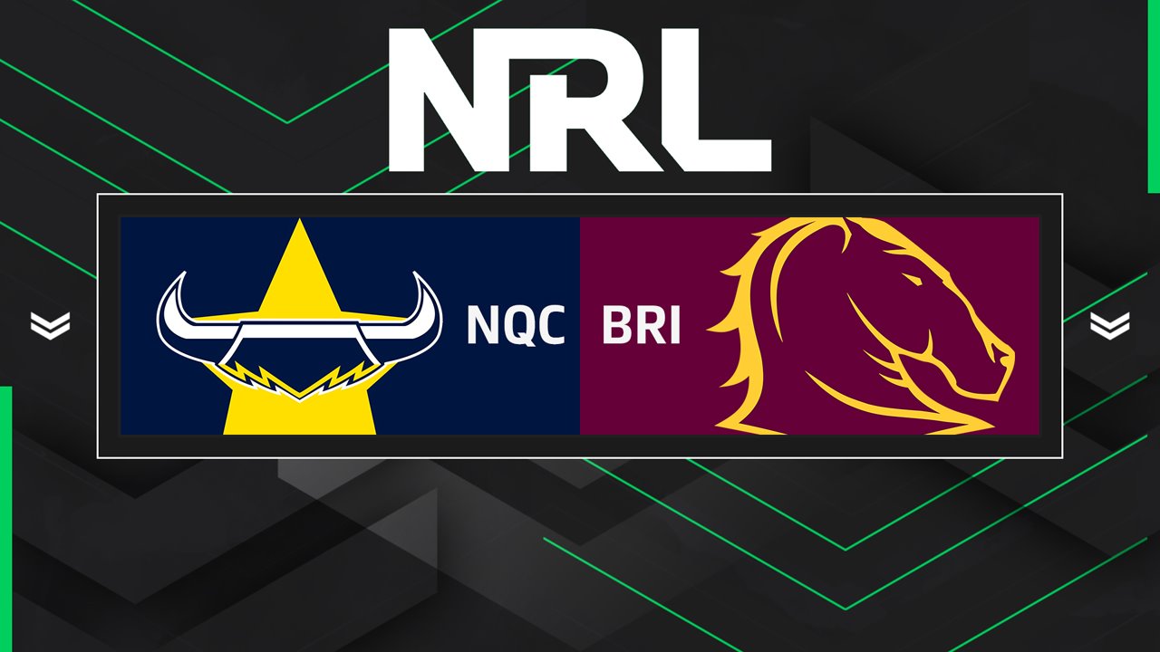 North Queensland Cowboys vs Brisbane Broncos poster North Queensland Cowboys vs Brisbane Broncos poster