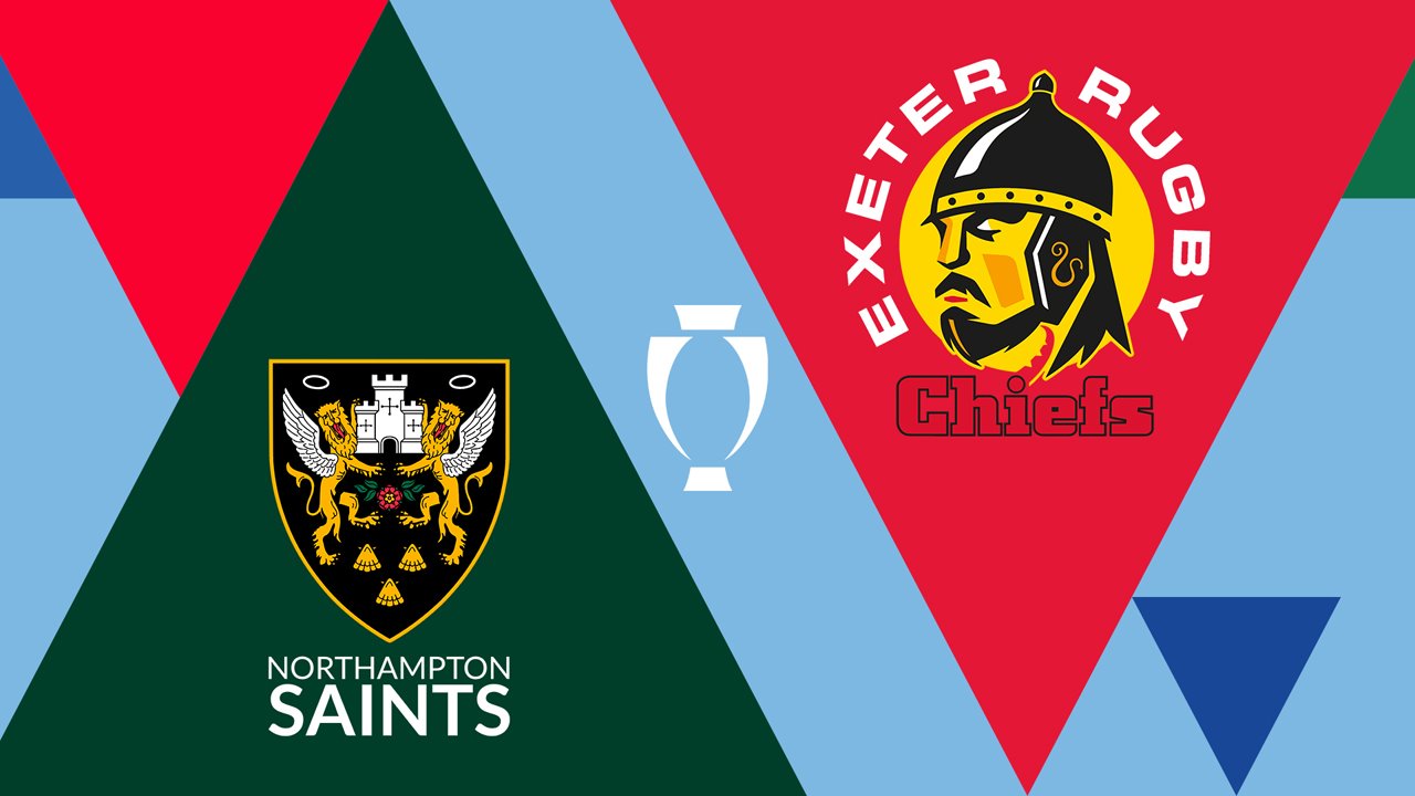Northampton Saints vs Exeter Chiefs poster
