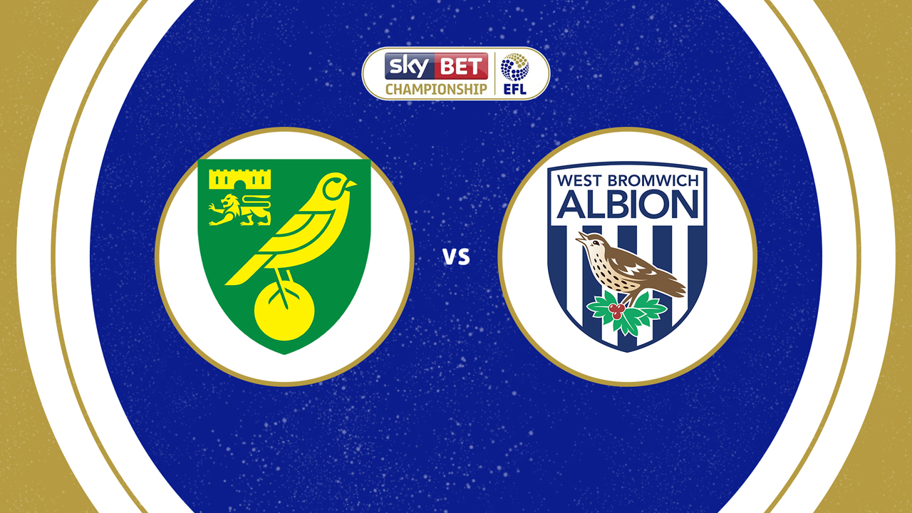 Norwich City vs West Bromwich Albion poster Norwich City vs West Bromwich Albion poster