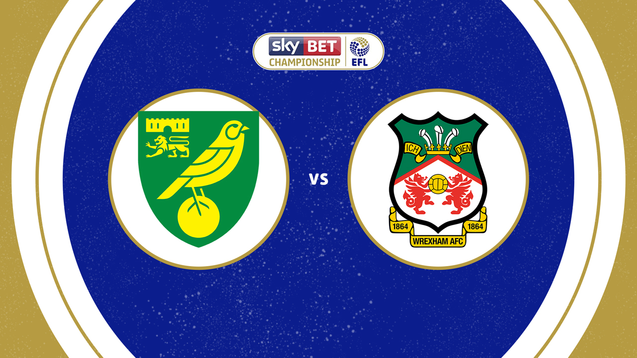 Norwich City vs Wrexham poster Norwich City vs Wrexham poster