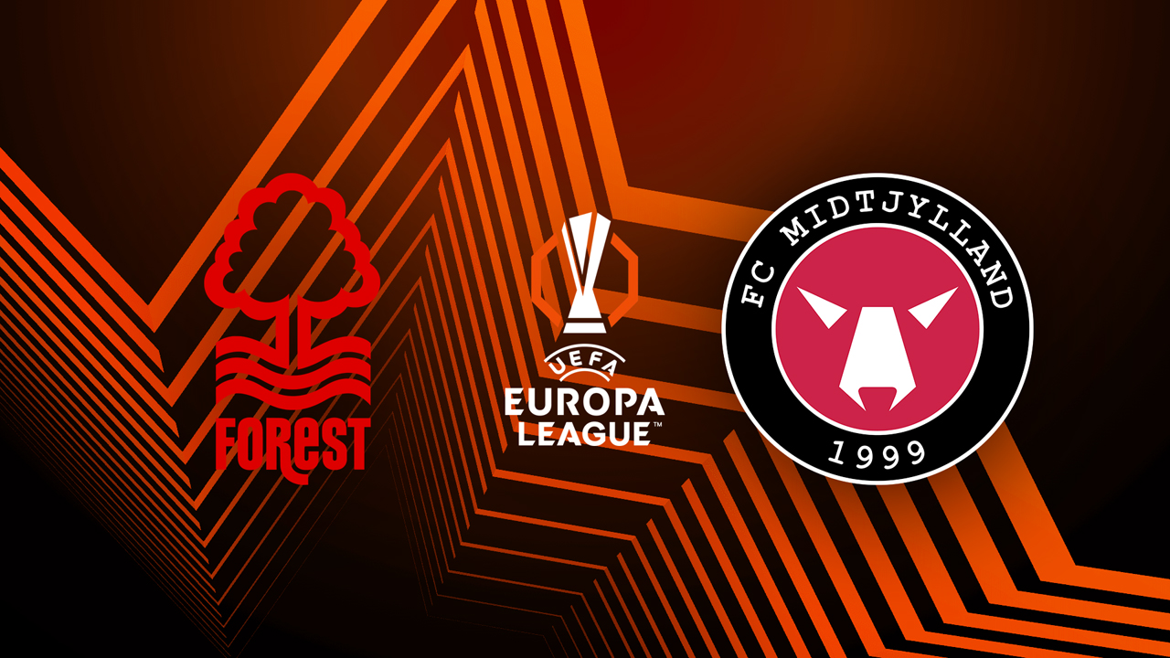 Nottingham Forest vs FC Midtjylland poster Nottingham Forest vs FC Midtjylland poster