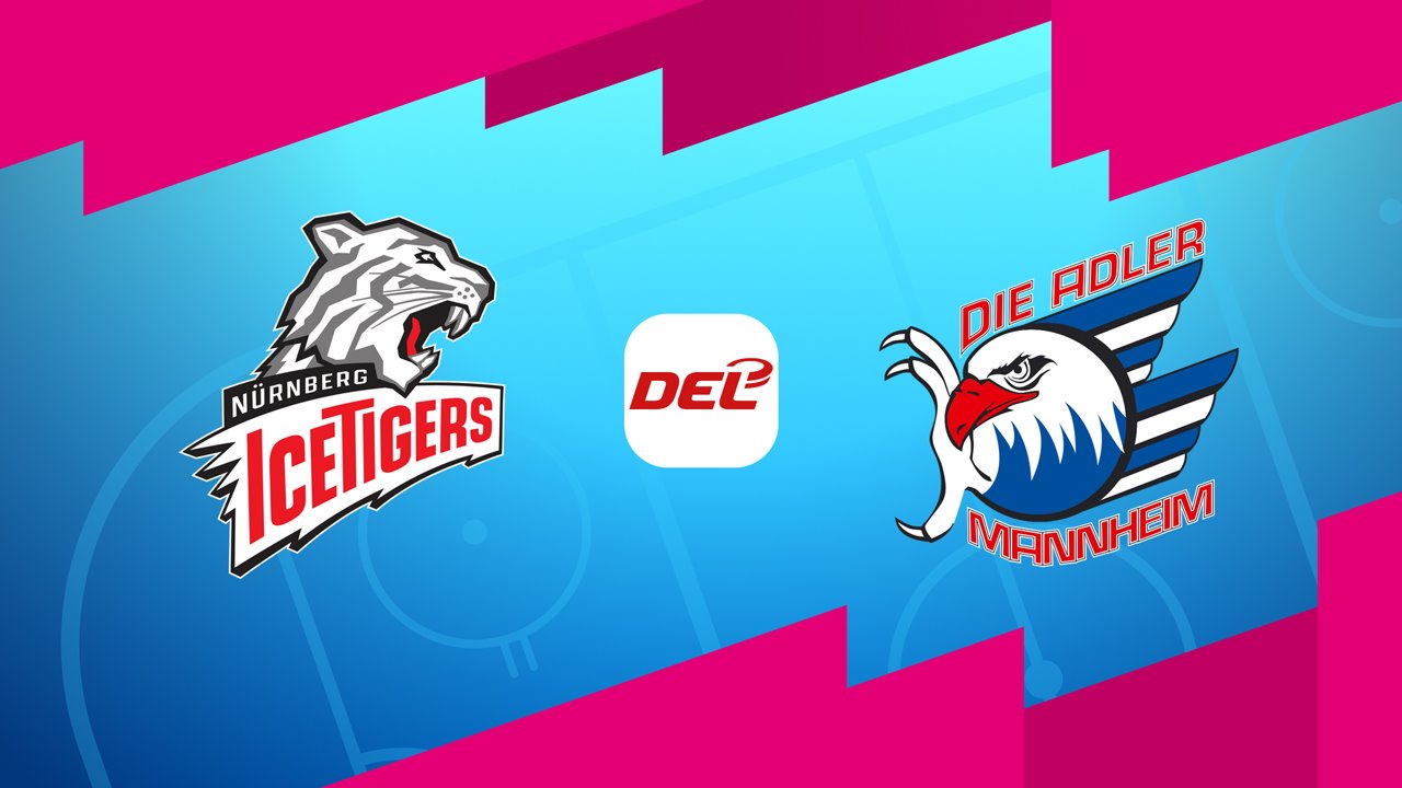 Nürnberg Ice Tigers vs Adler Mannheim poster