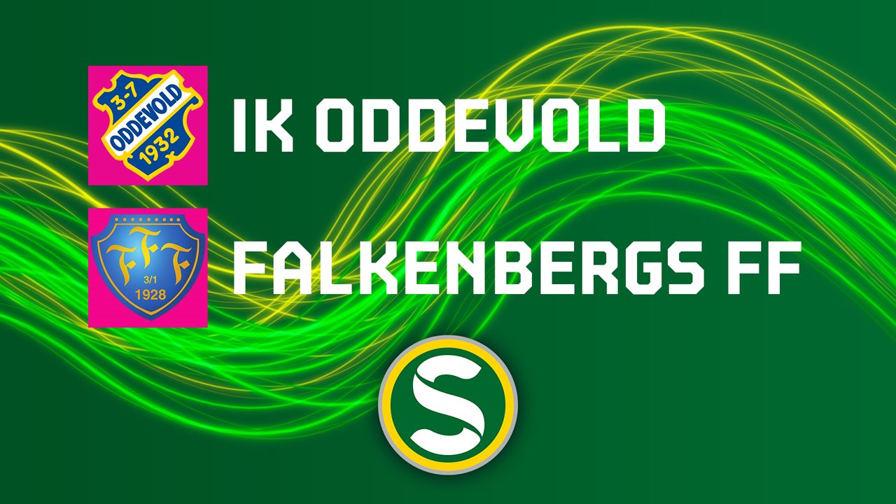 Oddevold vs Falkenbergs FF poster Oddevold vs Falkenbergs FF poster