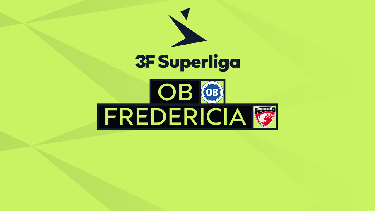 Odense BK vs Fredericia poster Odense BK vs Fredericia poster