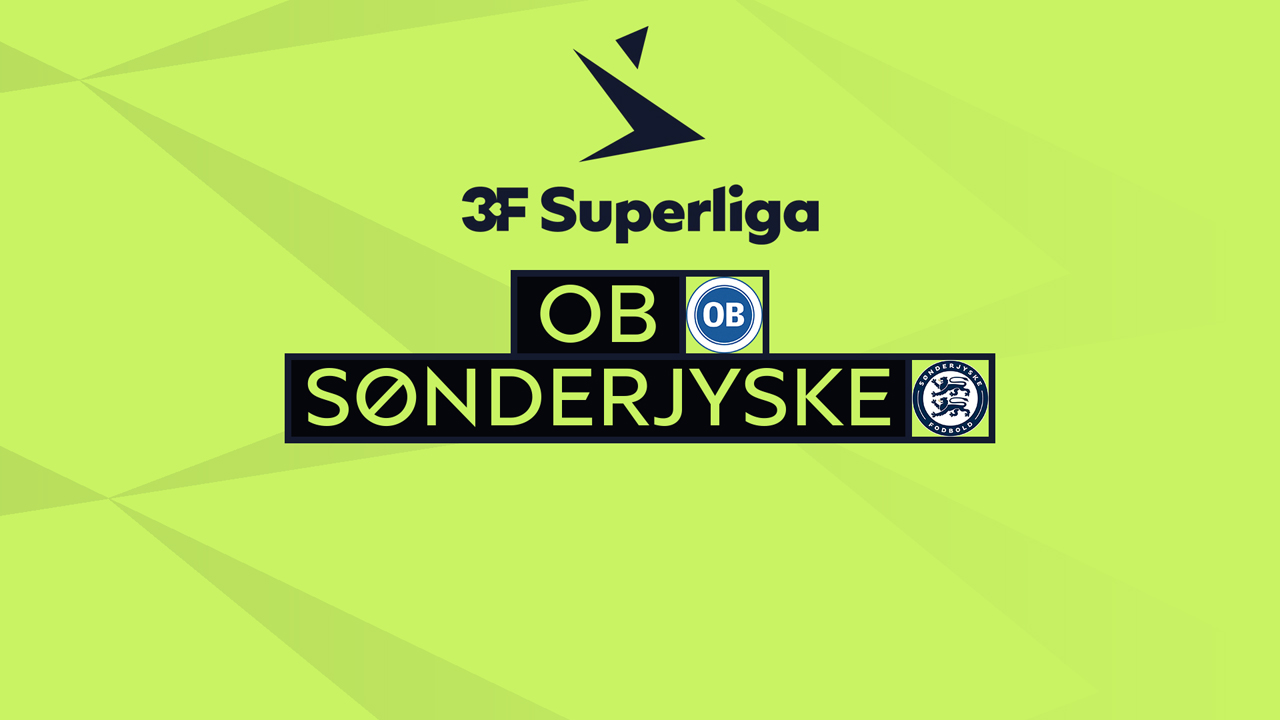 Odense BK vs Sønderjyske poster Odense BK vs Sønderjyske poster