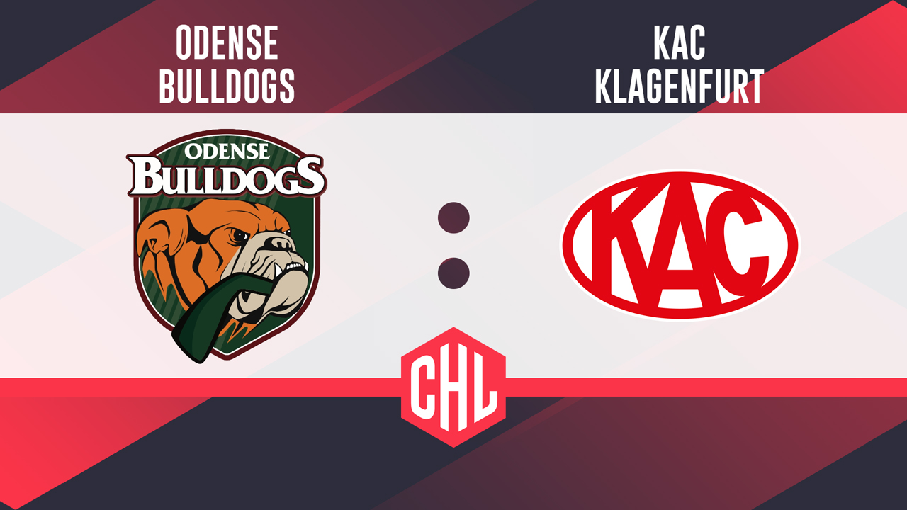 Odense Bulldogs vs Klagenfurt poster Odense Bulldogs vs Klagenfurt poster