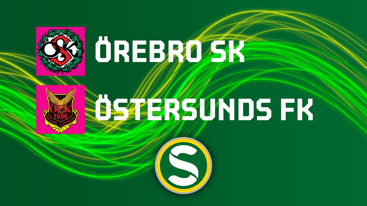 Oerebro vs Ostersund poster Oerebro vs Ostersund poster