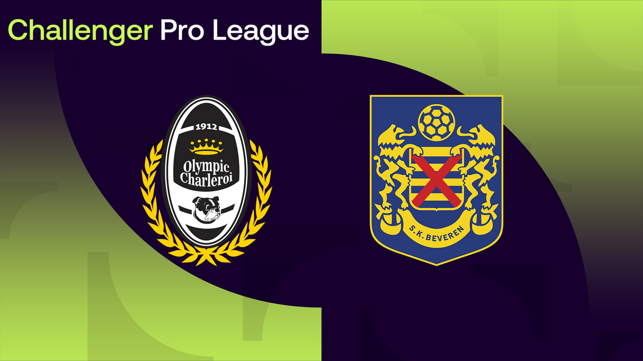 Olympic Charleroi vs Beveren poster Olympic Charleroi vs Beveren poster