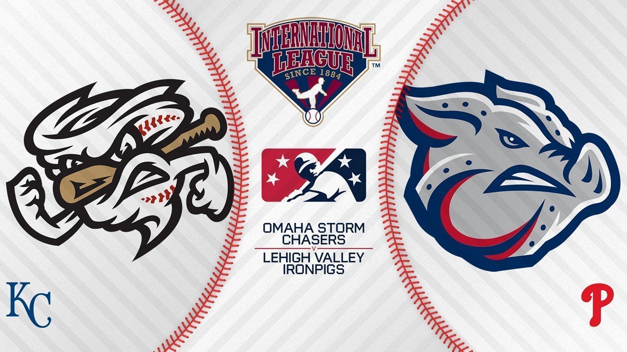 Omaha Storm Chasers vs Lehigh Valley IronPigs poster Omaha Storm Chasers vs Lehigh Valley IronPigs poster