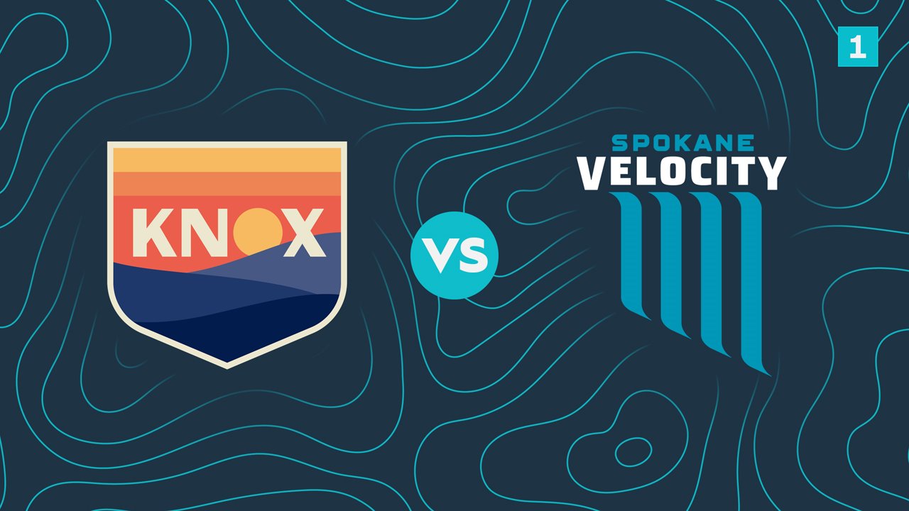 One Knoxville SC vs Spokane Velocity poster One Knoxville SC vs Spokane Velocity poster