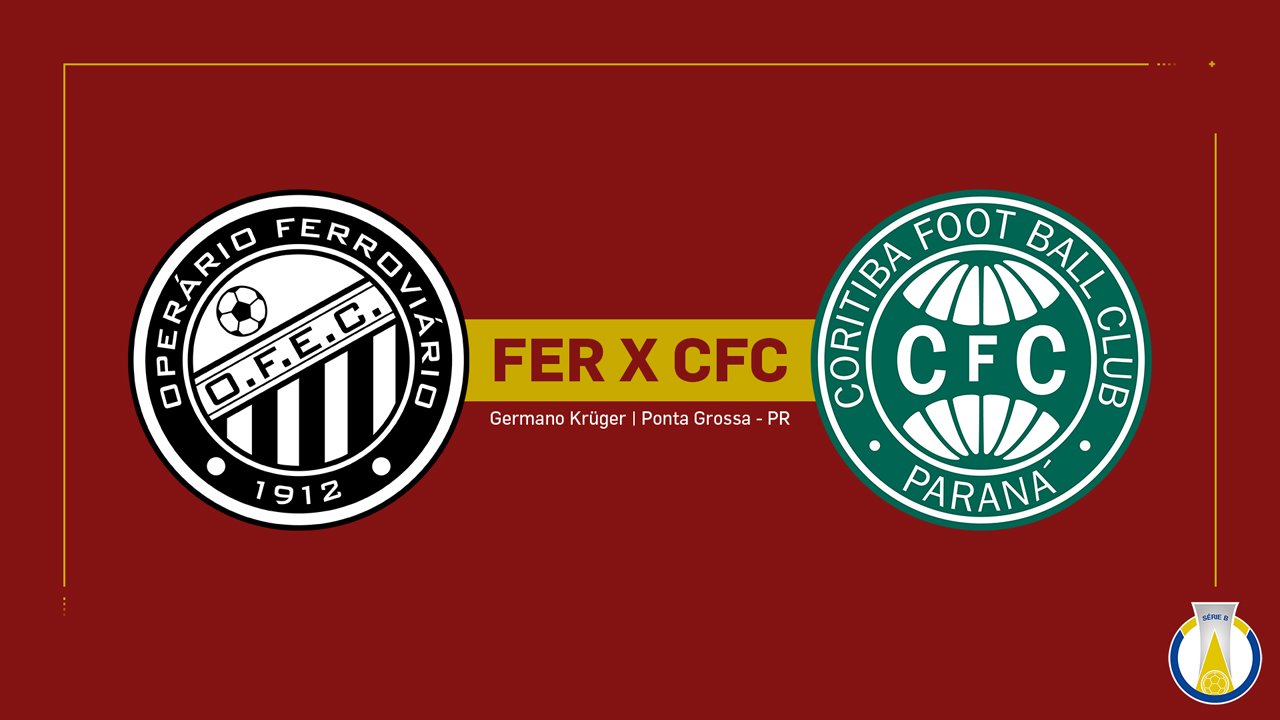 Operário Ferroviário vs Coritiba poster Operário Ferroviário vs Coritiba poster