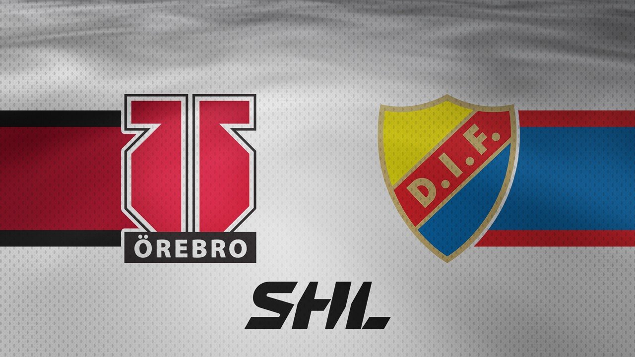 Örebro HK vs Djurgårdens IF poster Örebro HK vs Djurgårdens IF poster