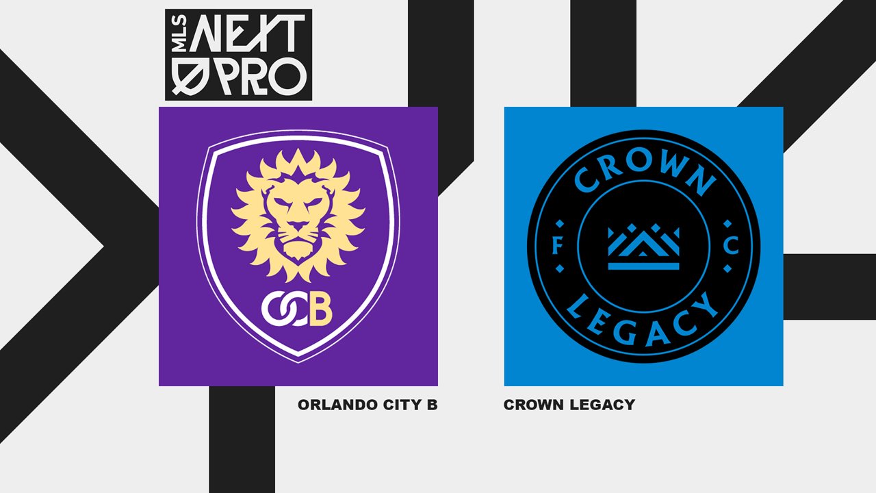 Orlando City B vs Crown Legacy poster Orlando City B vs Crown Legacy poster