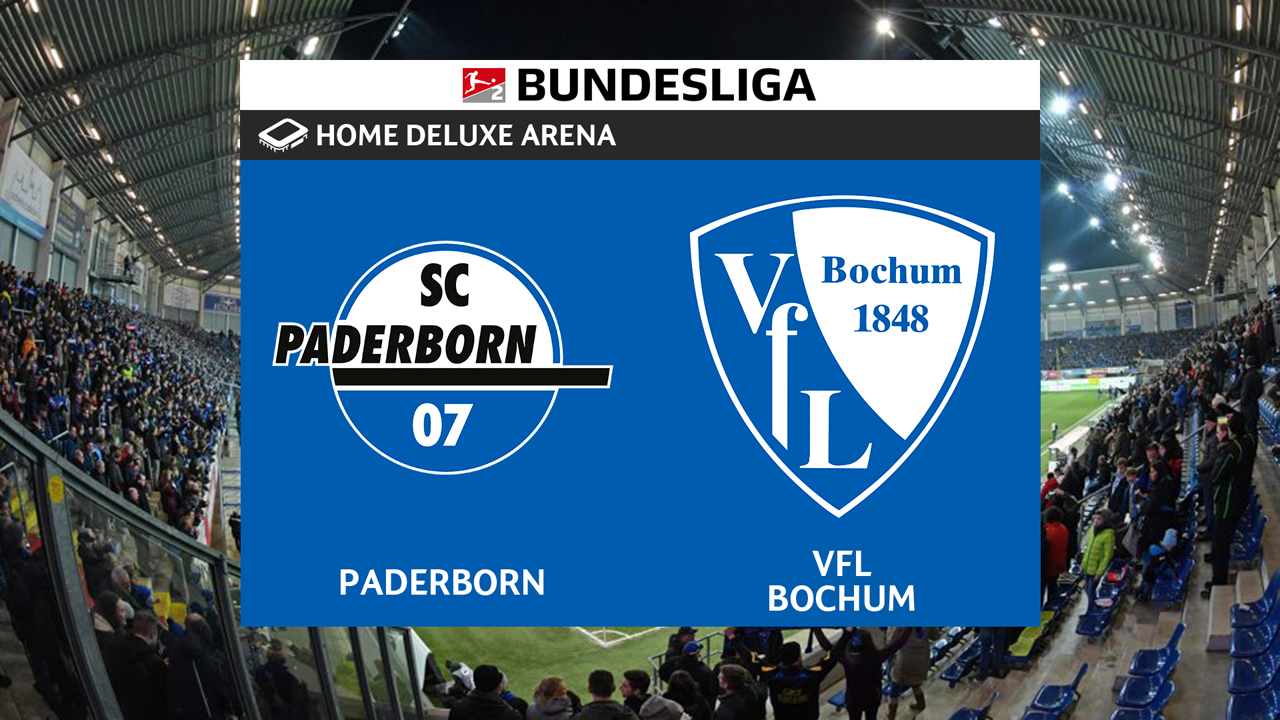 Paderborn vs Bochum poster